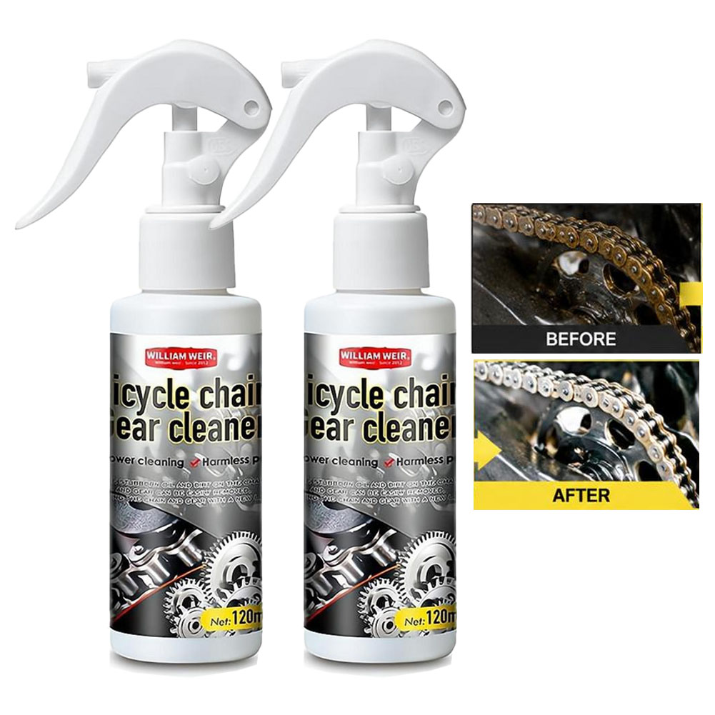 Bicycle Chain Lubricant - 120 ミリリットル自転車チェーン脱脂剤自転車ワックス防錆および汚れ除去剤自転車潤滑剤自転車チェーンギアクリーニングスプレー 2026
