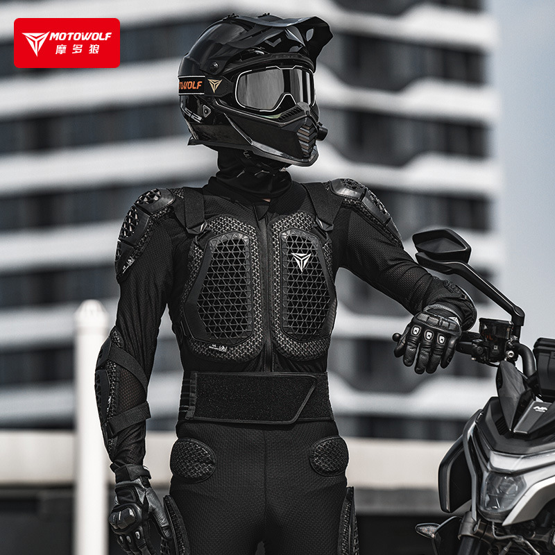 Cycling Gear Jacket - オートバイジャケットモトボディアーマーモトクロスレーシング CE バイク保護ギア衣類パンツサイクリングスーツオフロード機器