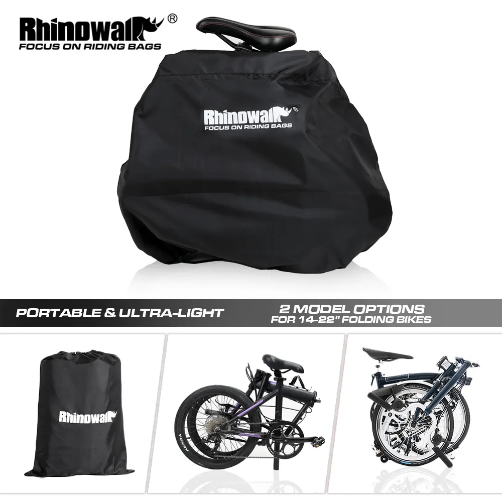 Cycling Gear Travel Bag - ラインウォーク折りたたみ自転車収納バッグカバーポータブルフィット20インチまたは16インチ折りたたみ自転車ライトバイク旅行キャリーハンドバッグ