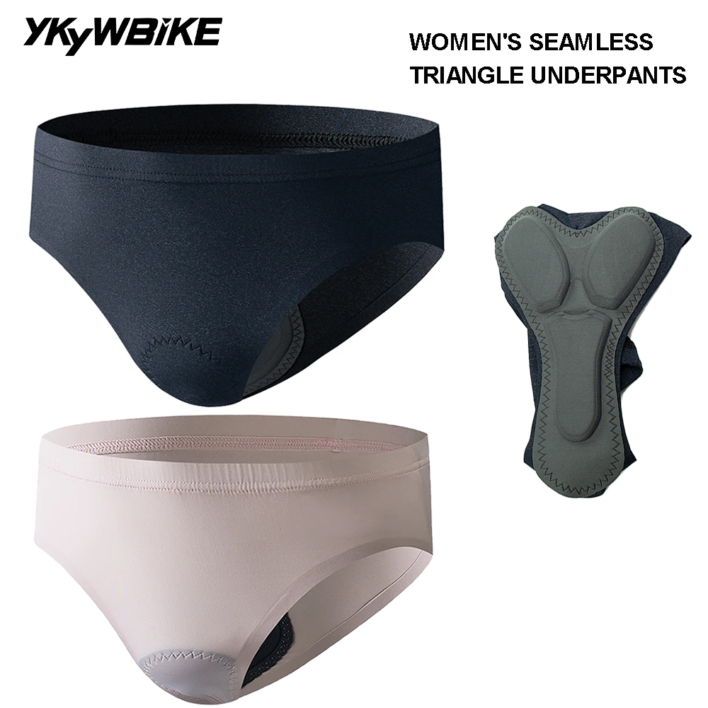 Cycling Gear Padding - Ykywbike 50% オフ レディース パッド入りバイク下着 サイクリングウェア