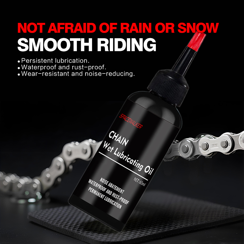 Bicycle Chain Lubricant - 自転車チェーンオイル - 60 ml、高性能潤滑剤、防水性と耐候性、ポータブル、チェーンの騒音を低減