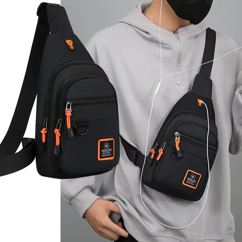 Cycling Gear Travel Bag - メンズレジャーアウトドアハイキングバイクショルダーバッグ防水スポーツクロスボディバッグ旅行バックパックメンズチェストバッグショルダーバッグ