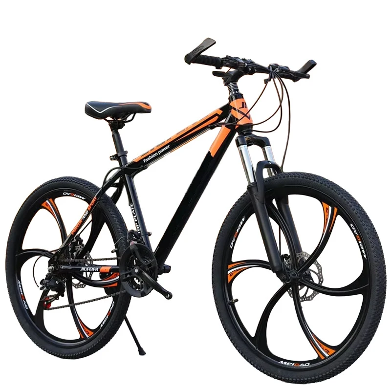 Cycling Gear Inches - 26 インチ 21 スピード大人用マウンテンバイク衝撃吸収ディスクブレーキ可変速自転車屋外オフロードサイクリングフィットネス用