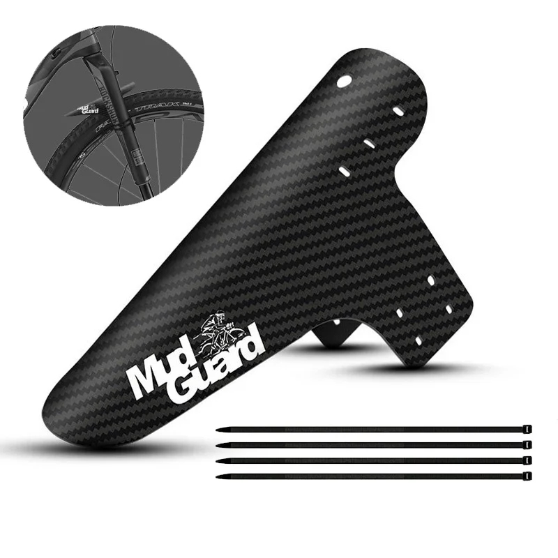 Bike Fender Set - 1 ピース自転車フェンダーフロント/リアタイヤホイールユニバーサルマッドガード Mtb ロードバイクウィングマッドガードサイクリングアクセサリー自転車フェンダー