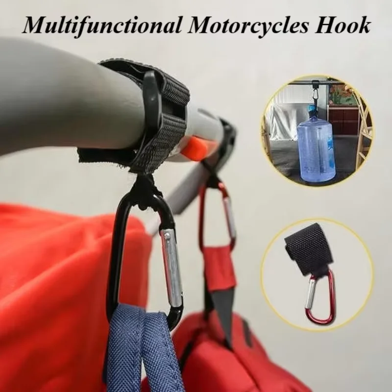 Bicycle Helmet - オートバイ、スクーター、自転車、電動車両用フック、多機能吊り下げバッグ、ヘルメットフック、ハンドルバー固定アクセサリー