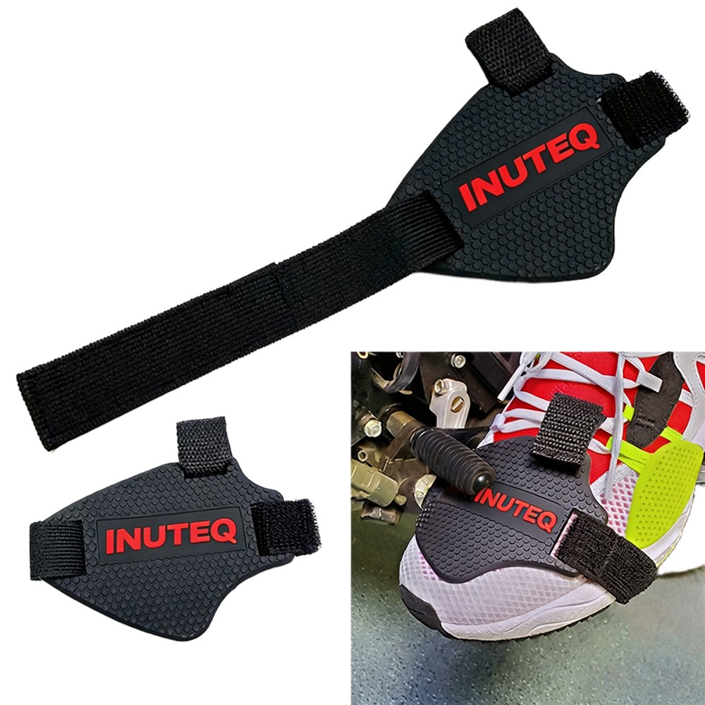 Cycling Gear Padding - 調節可能なギアシューカバー滑り止めオートバイパッドベルト耐久性のあるブーツプロテクターサイクリングライディングモーターアクセサリー男性女性用