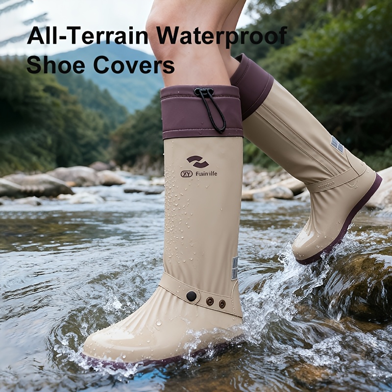 Cycling Shoe Covers - 防水シューズカバー レインブーツカバー メンズ レディース 雨用 屋外