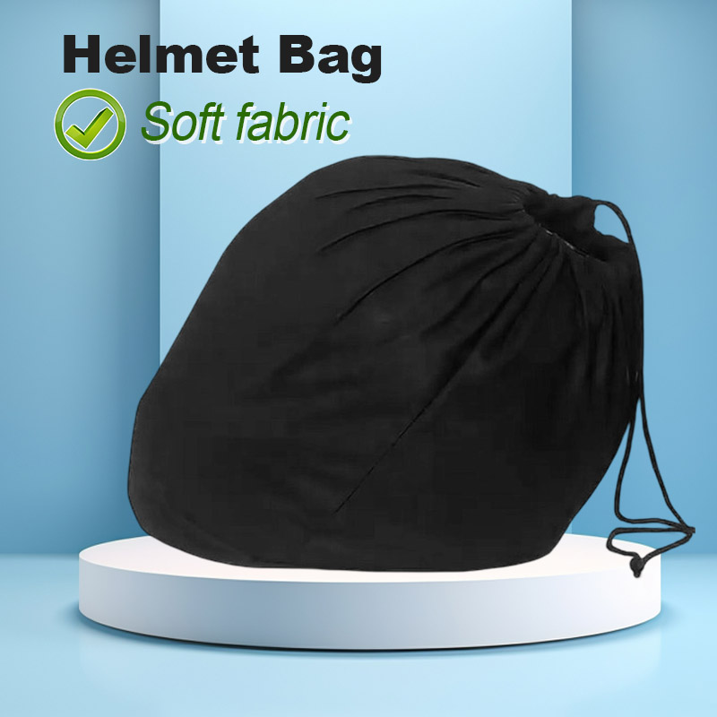 Bicycle Helmet - ソフトヘルメットバッグ、ぬいぐるみのような巾着ポケット、バイク、スクーター、モペット、自転車用、フルヘルメット、ハーフヘルメット、ヘルメット蓋保護バッグ
