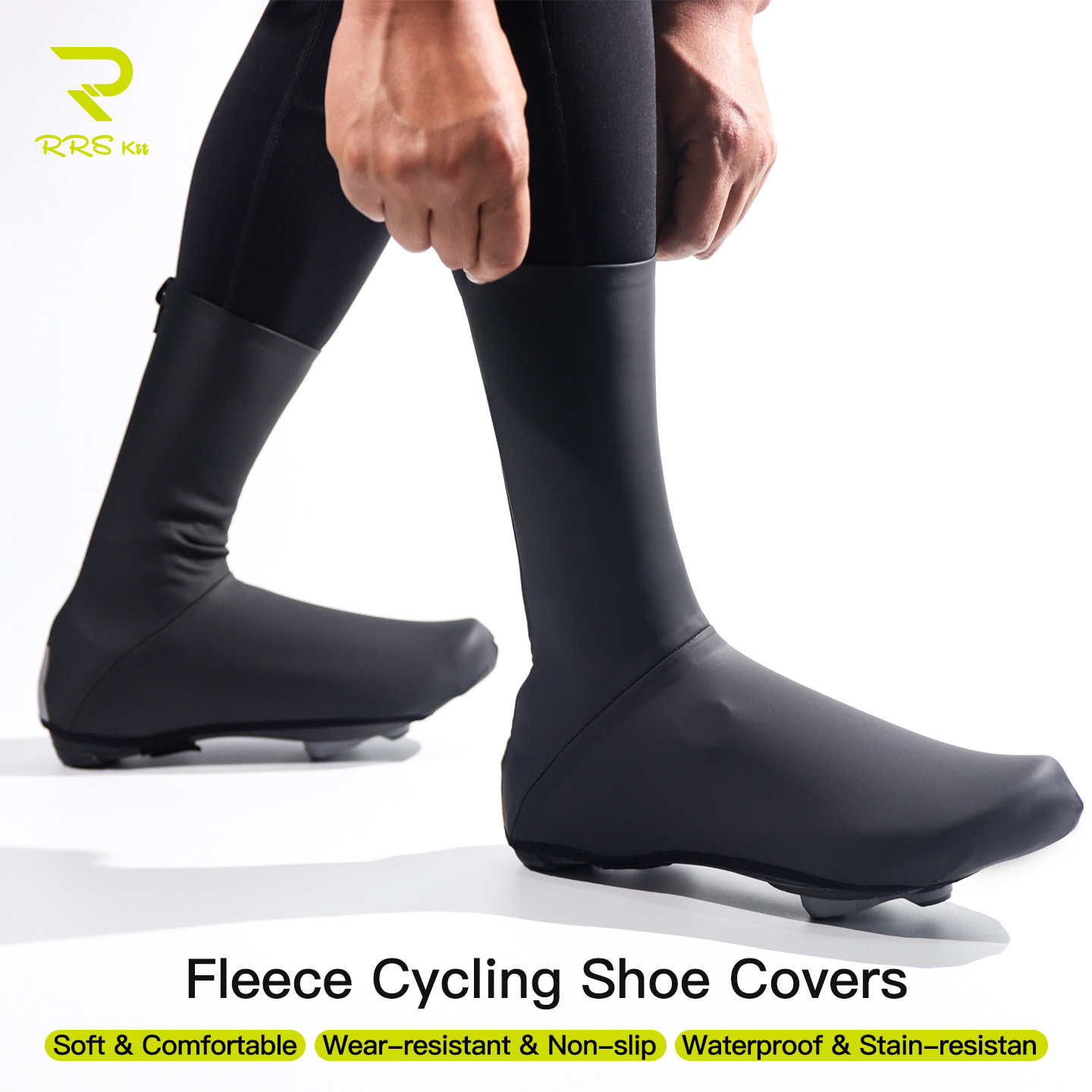 RRSKIT サイクリングロックシューズ薄型フリースシューズ - Cycling Shoe Covers のレビューと価格