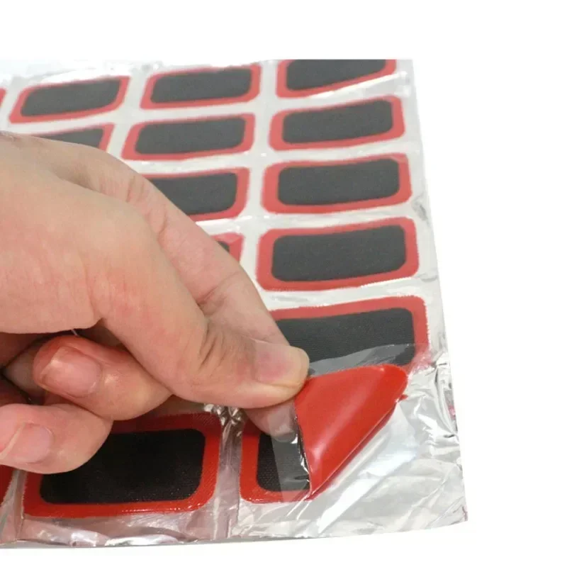 自転車用ゴム製パンク修理パッチ、タイヤチューブ修理キット、接 - Bike Tube Repair Kit のレビューと価格