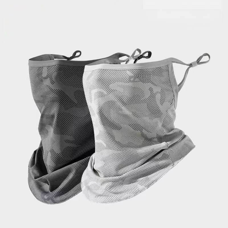 ネックゲイター UV保護フェイスマスク アイスシルク ユニセ - Cycling Face Mask のレビューと価格