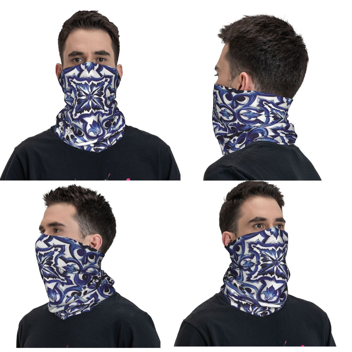男性用の洗える多目的フェイスマスク,バンダナ,スカーフ,サイ - Cycling Face Mask のレビューと価格