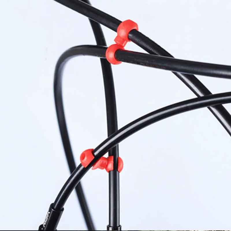 回転可能なMTBブレーキケーブルクリップ自転車シフトギアケー - Cycling Gear Guide のレビューと価格
