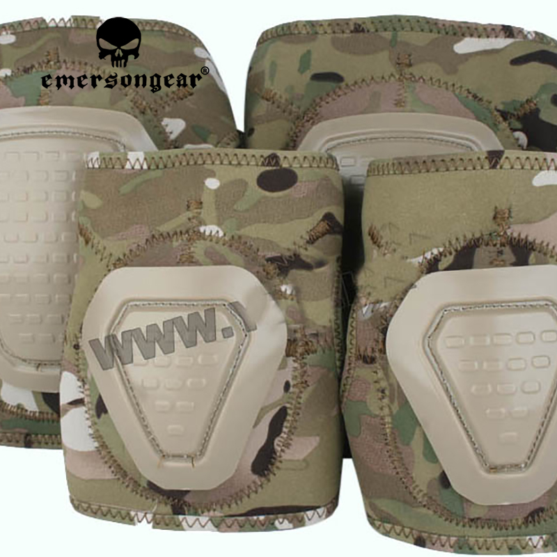 Emersongear DNI ネオプレン製肘膝パッドセット - Cycling Gear Padding のレビューと価格