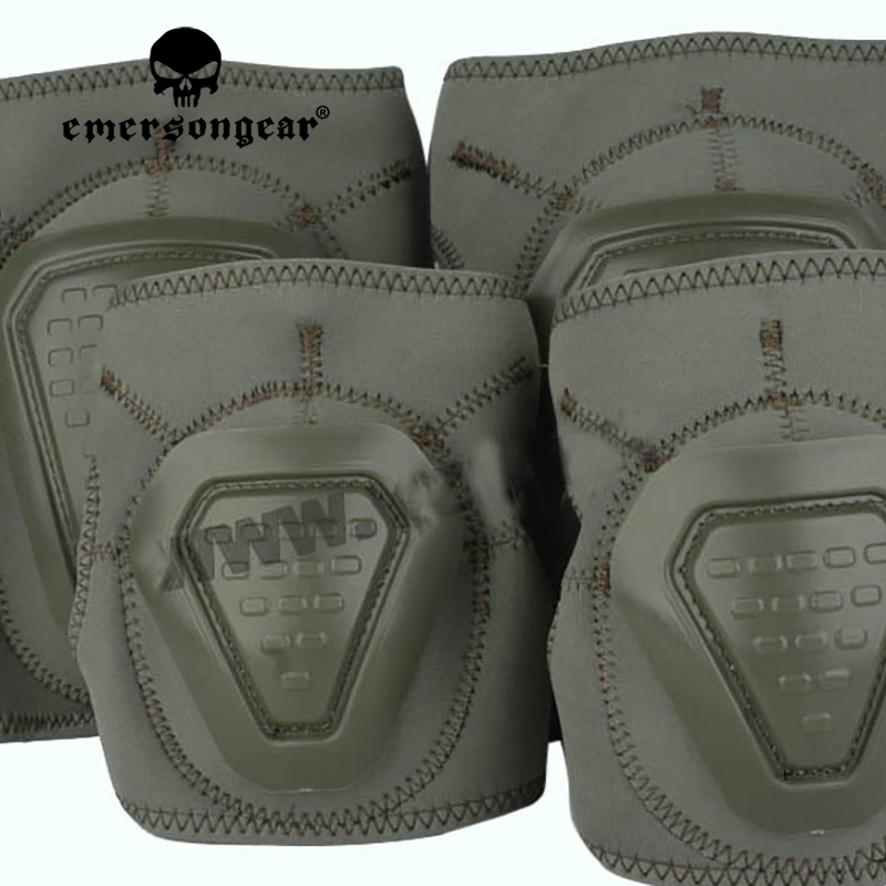 Emersongear DNI ネオプレン製肘膝パッドセット - Cycling Gear Padding のレビューと価格