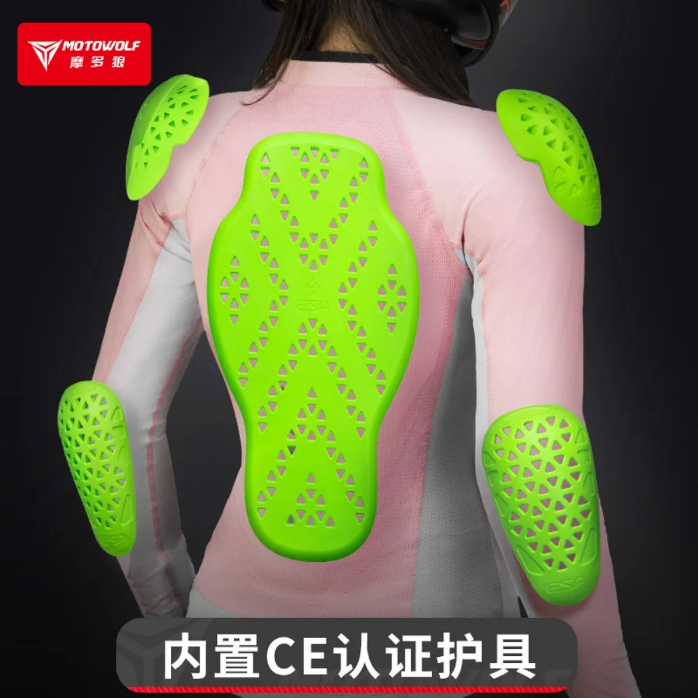 女性用オートバイ乗馬鎧、通気性メッシュ、落下防止鎧、内蔵保護 - Cycling Gear Jacket のレビューと価格