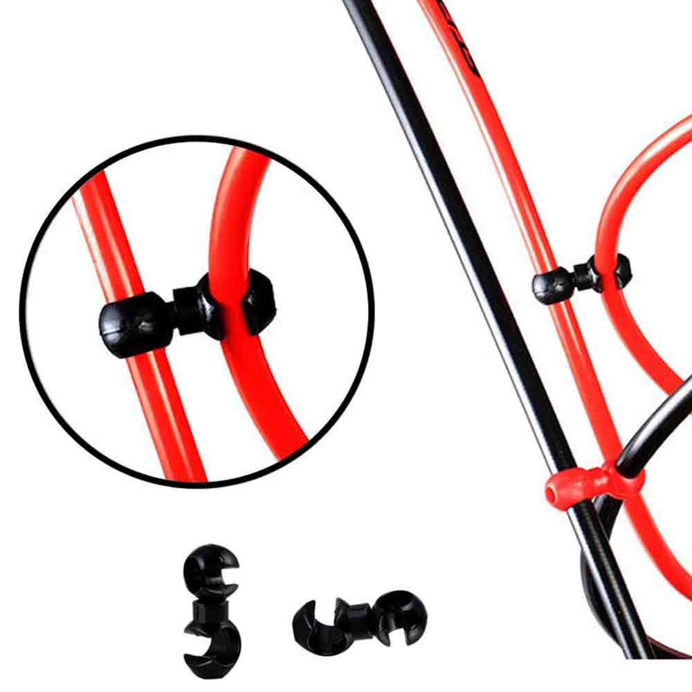 10 個回転可能な MTB ブレーキケーブルクリップ自転車シ - Cycling Gear Guide のレビューと価格