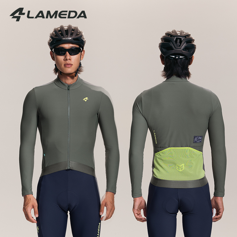 LAMEDA 冬用フリース メンズ ロードバイク 長袖ジャー - Cycling Gear Jacket のレビューと価格