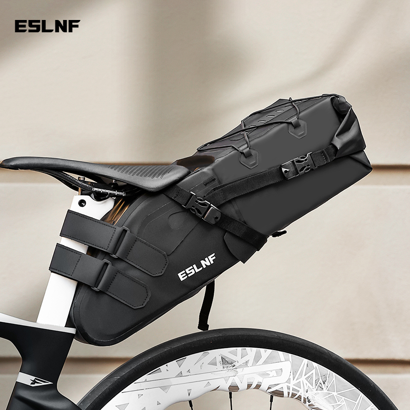 ESLNF反射防水MTB 10L大容量サドルバッグ 自転車バ - Cycling Gear Travel Bag のレビューと価格
