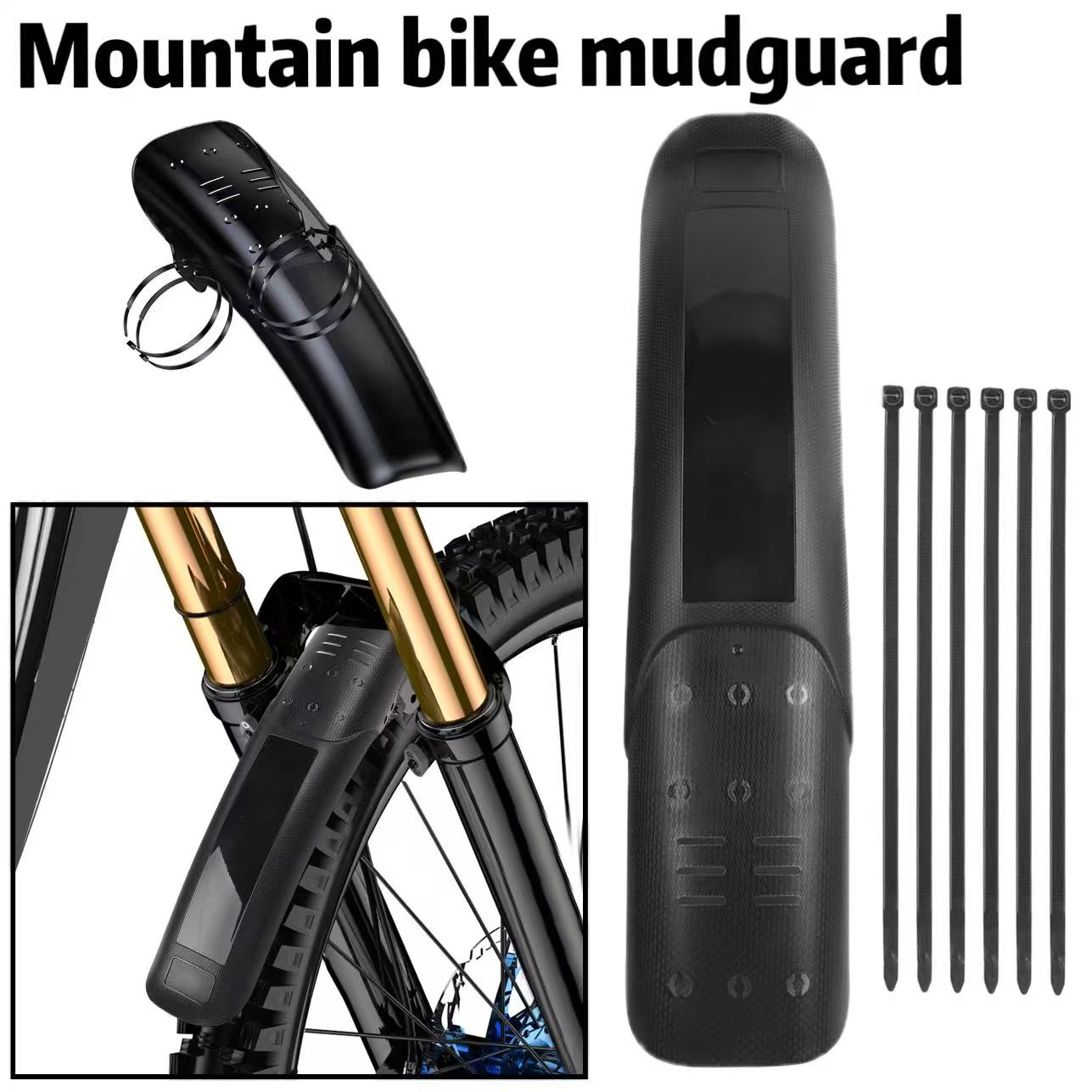 屋外サイクリングバイク用マッドガードセット 簡単に取り付けら - Bike Fender Set のレビューと価格