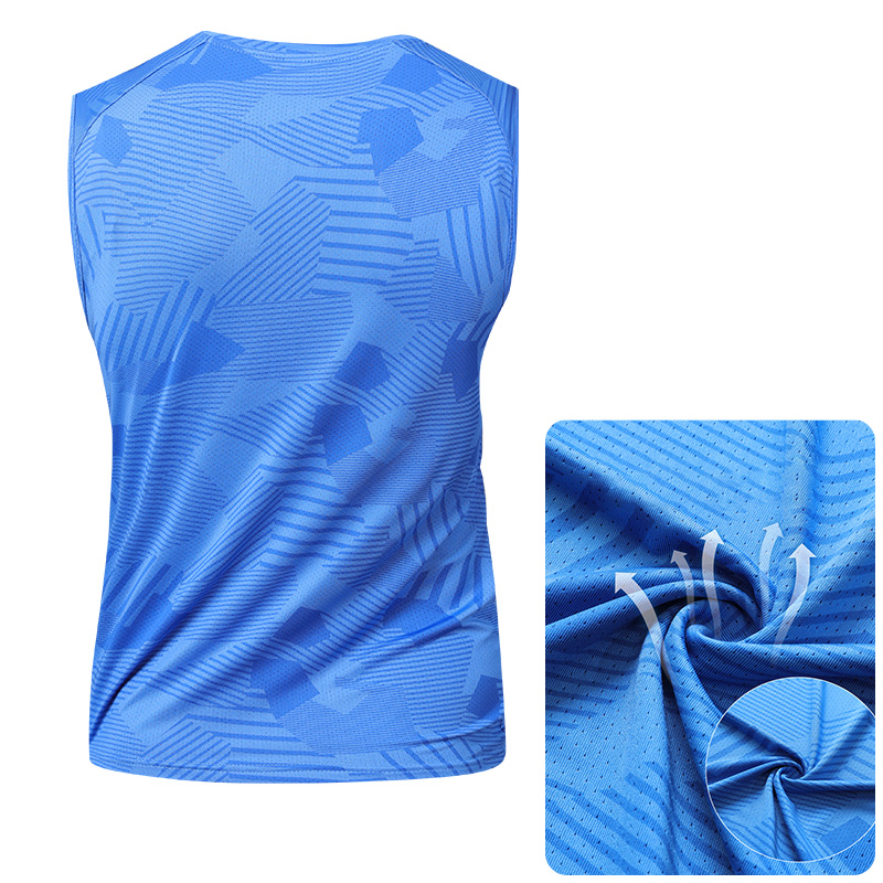 男ランニング反射ベスト夏通気性アイスシルクフィットネススポー - Cycling Gear Vest のレビューと価格