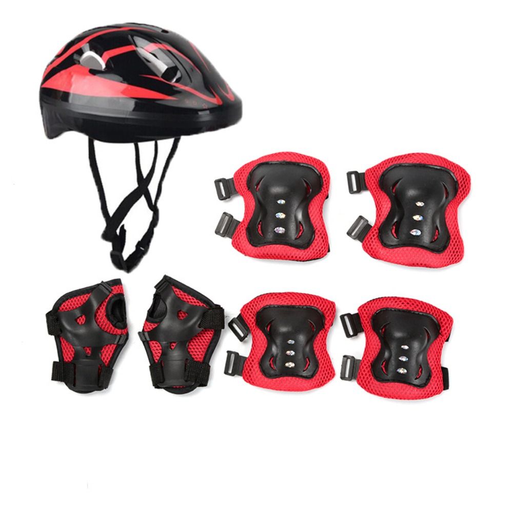 子供用の膝と肘のパッド、リストガード、スポーツ保護具、スクー - Cycling Gear Padding のレビューと価格