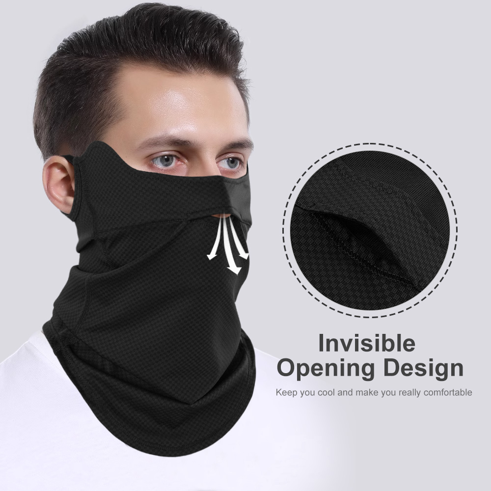 UV保護付きの通気性のあるフェイスカバー,スポーツ,サイクリ - Cycling Face Mask のレビューと価格