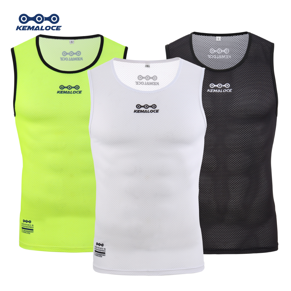 Kemaloce-通気性のある速乾性のサイクリングベスト,ベ - Cycling Gear Vest のレビューと価格