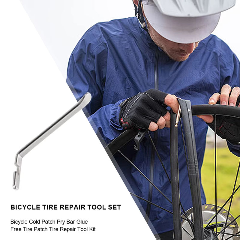 自転車タイヤチューブ修理キット サイクリングパンク修理用ゴム - Bike Tube Repair Kit のレビューと価格