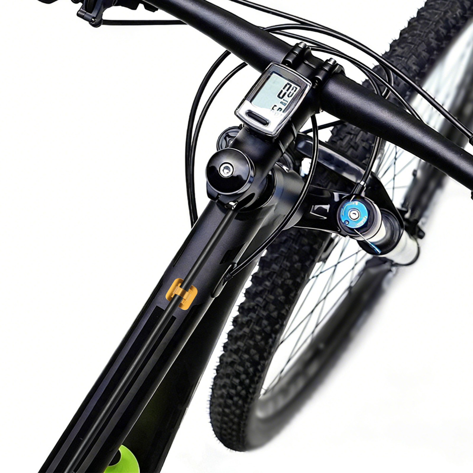 8個入り自転車ケーブルガイドクランプC型合金ブレーキケーブル - Cycling Gear Guide のレビューと価格