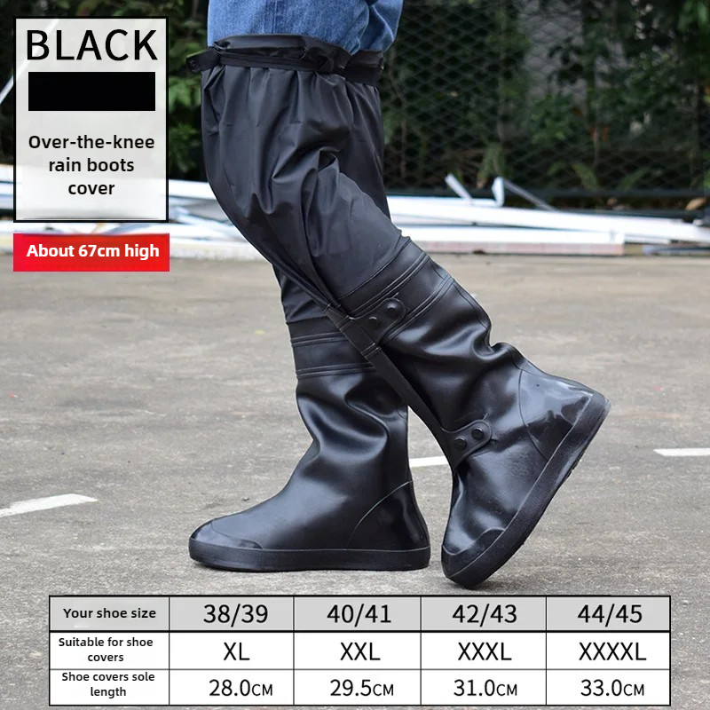 滑り止めの靴カバー,厚く,耐摩耗性,防水性,雨や雨に強い - Cycling Shoe Covers のレビューと価格