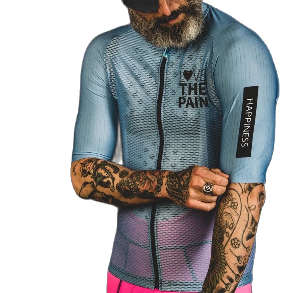 Love The Pain メンズ サイクリング ジャージ  - Cycling Gear Vest のレビューと価格