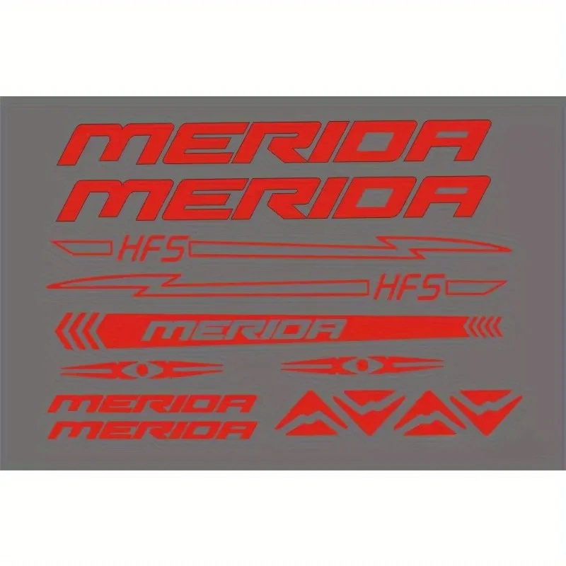 1セット「印象的なメリダロゴステッカーバンドル、学校のロッカ - Cycling Gear Bundle のレビューと価格