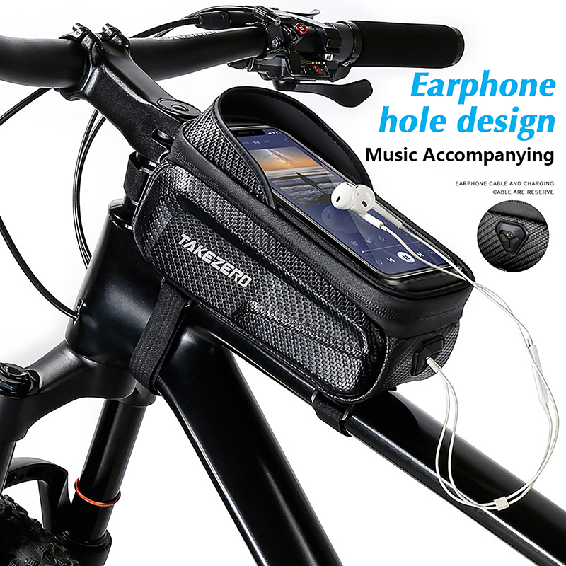 新しい自転車バッグ防水タッチスクリーンサイクリングバッグトッ - Cycling Gear Travel Bag のレビューと価格