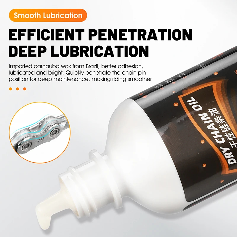 120 ミリリットル自転車ドライチェーン潤滑剤防湿ロードバイ - Bicycle Chain Lubricant のレビューと価格