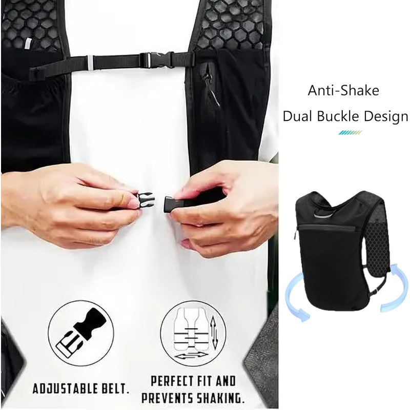 WOOJACK ハイドレーションランニングベスト 軽量ウォー - Cycling Gear Vest のレビューと価格