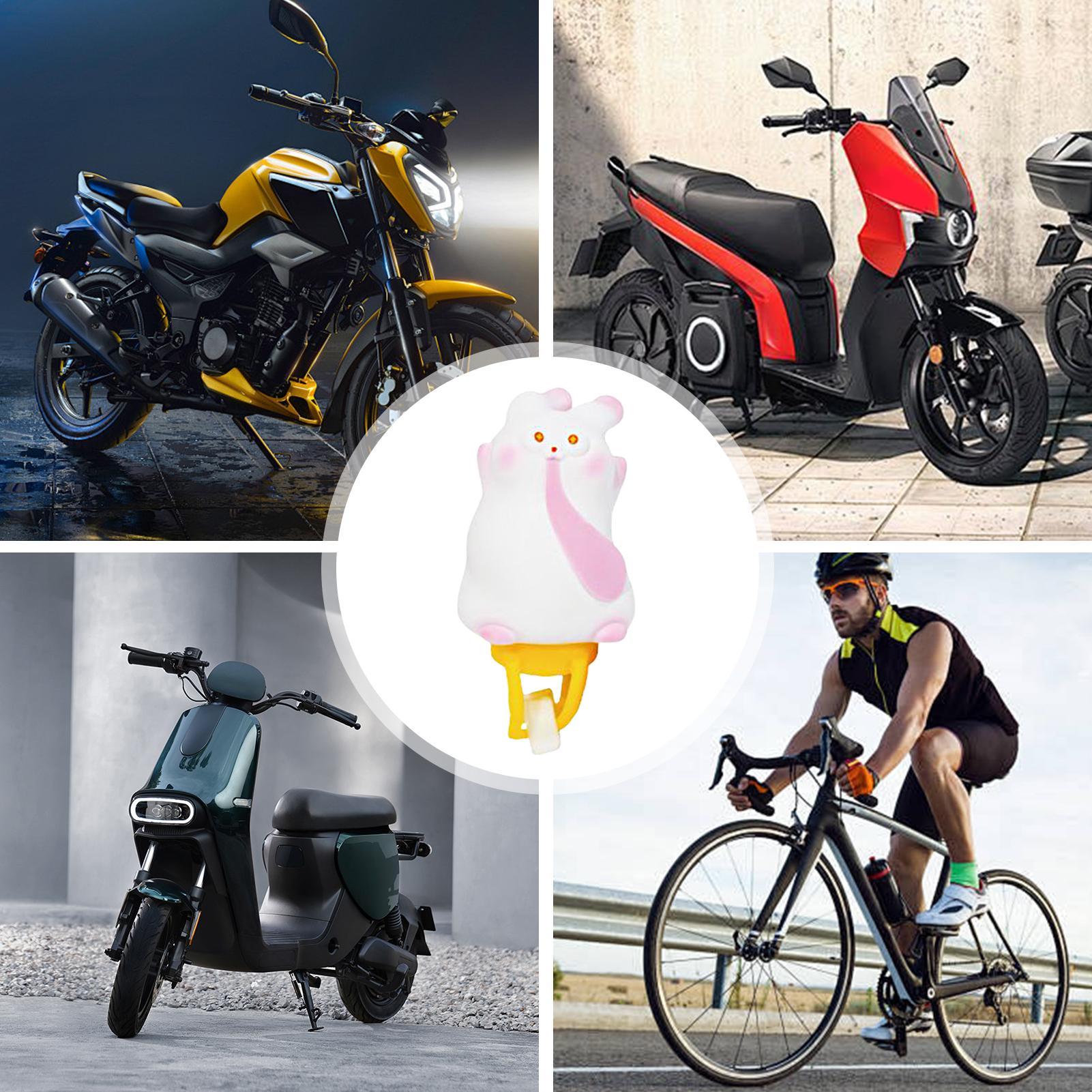 自転車飾り漫画動物自転車ハンドルバー装飾防水サイクリングアク - Bicycle Helmet のレビューと価格