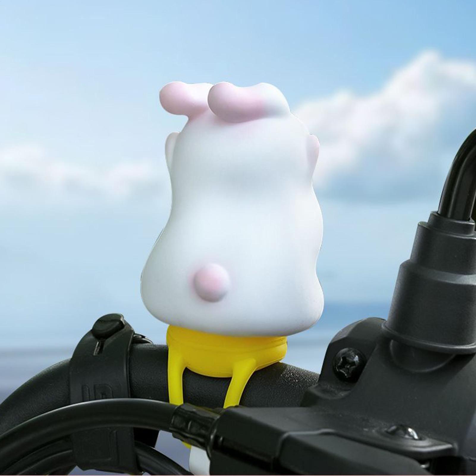 自転車飾り漫画動物自転車ハンドルバー装飾防水サイクリングアク - Bicycle Helmet のレビューと価格