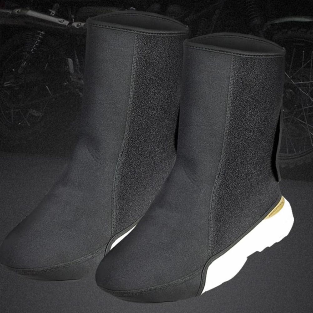 防寒サイクリングシューズカバーネオプレン防水防風足首プロテク - Cycling Shoe Covers のレビューと価格