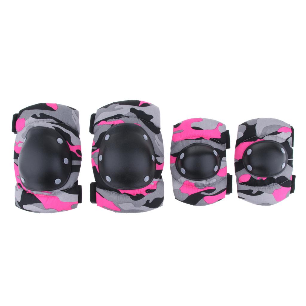子供用サイクリング、ローラースケート、スケートボード用屋外膝 - Cycling Gear Padding のレビューと価格