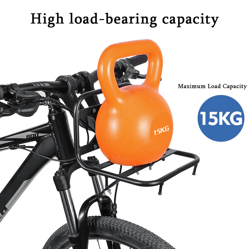自転車フロントラックアルミ合金多機能自転車フロントラックMT - Cycling Gear Travel Bag のレビューと価格
