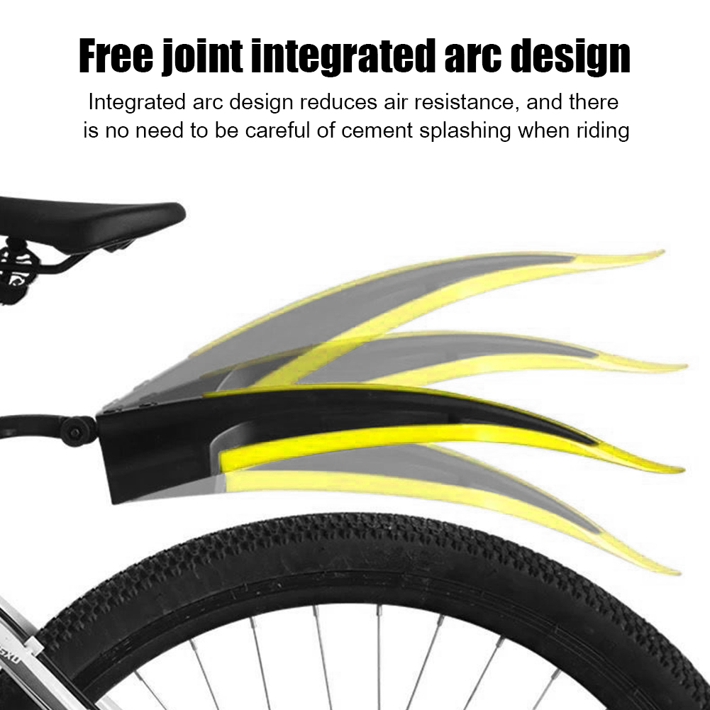 1 セット自転車マッドガード耐久性のある自転車フェンダー調節 - Bike Fender Set のレビューと価格